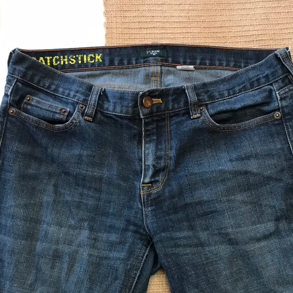 J Crew Matchstick jeans, size 30